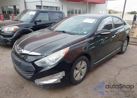 2015 Hyundai Sonata Hybrid from USA, damaged, VIN KMHEC4A48FA123842